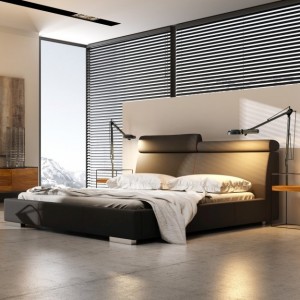 Łóżko tapicerowane Modern...