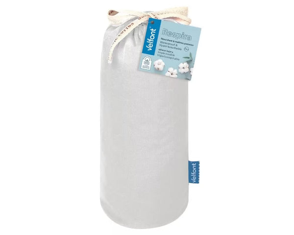 Ochraniacz na materac RESPIRA 2w1 WHITE 35cm Velfont