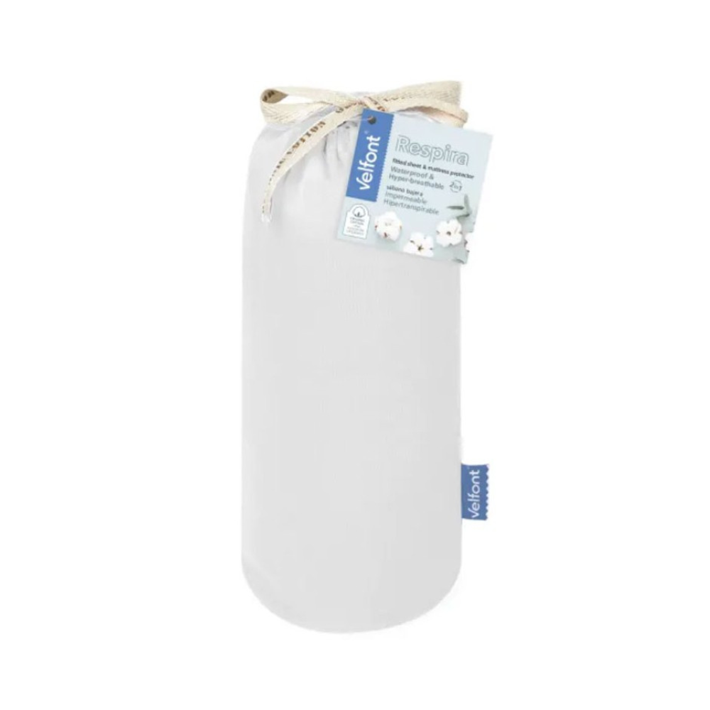 Ochraniacz na materac RESPIRA White 2w1 45cm Velfont