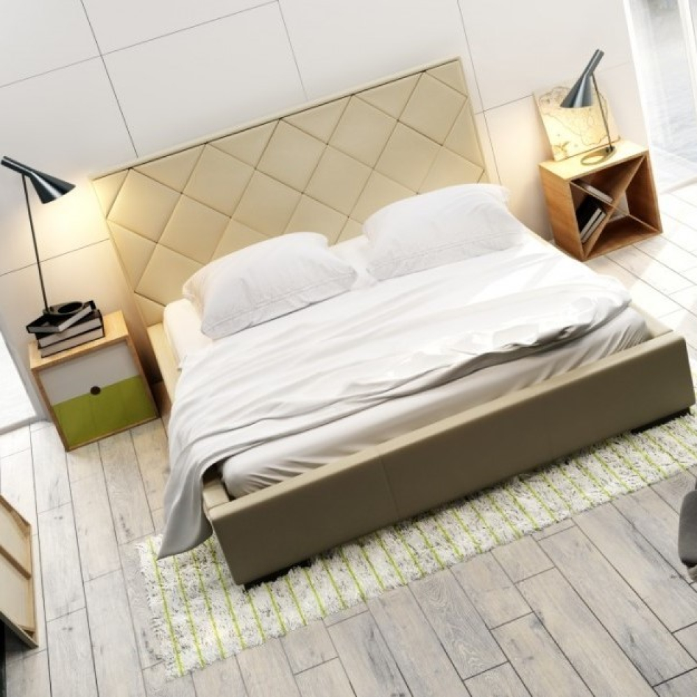 Łóżko tapicerowane Quaddro Caro New Design