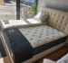Łóżko tapicerowane Croatia 180x200 Boxspring, welur | Ekspozycja